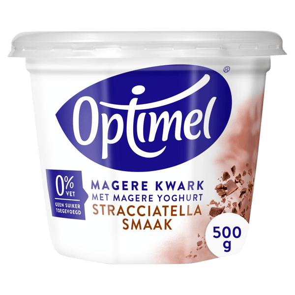 Optimel Magere kwark stracciatella