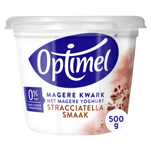 Optimel Magere kwark stracciatella