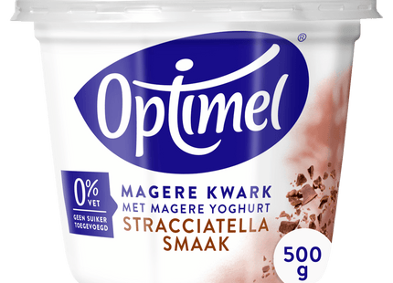 Optimel Magere kwark stracciatella  Dutchshopper