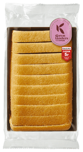 Neutraler Marmorkuchen in Scheiben geschnitten