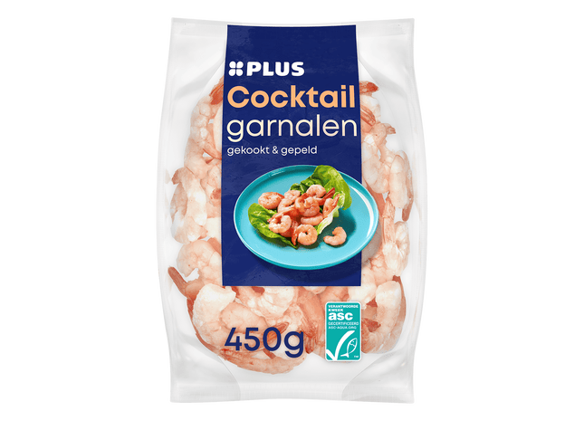 Cocktail Garnalen gekookt & gepeld