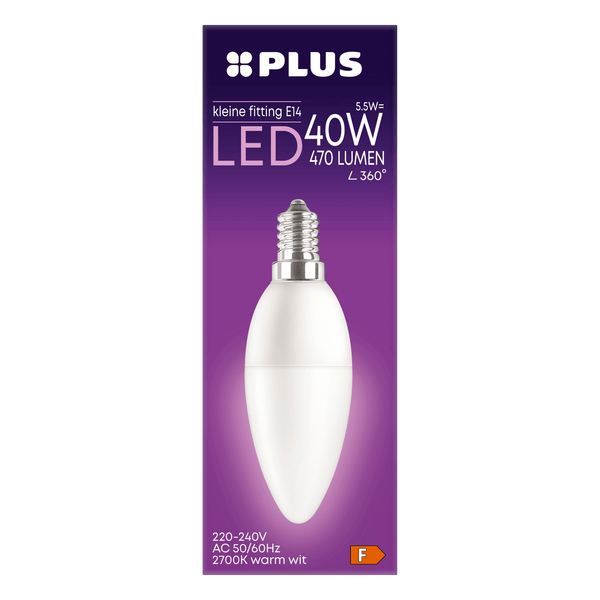 LED-Lampe 40W Kerze kleines Gewinde matt