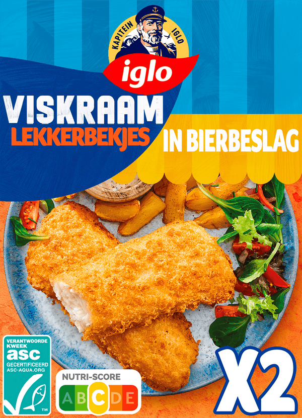 Iglo Viskraam Lekkerbekjes bierbeslag