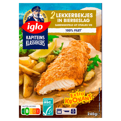 Iglo Viskraam Lekkerbekjes bierbeslag