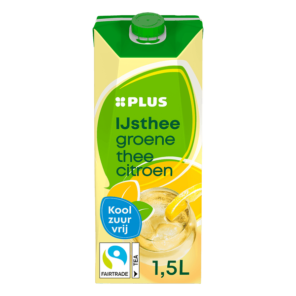 Iced tea green tea lemon Fairtrade