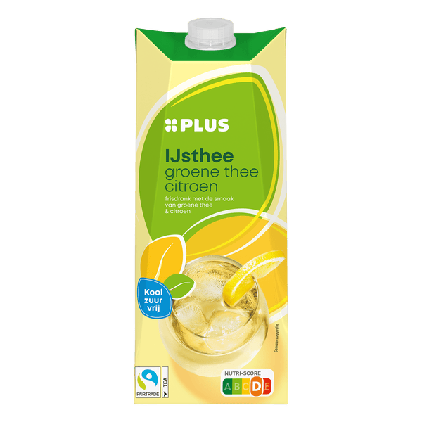 IJsthee groene thee citroen Fairtrade