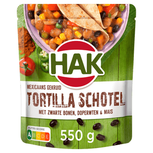 Hak Tortilla schotel