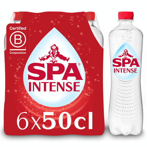 Spa Intense sparkling mineral water