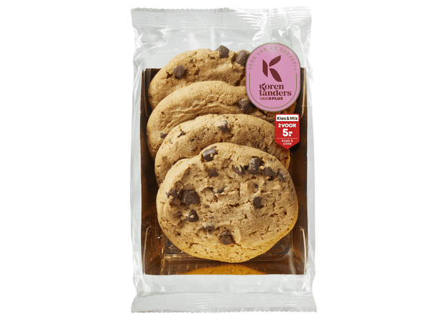 Korenlanders Roomboter chocolate chunk cookies