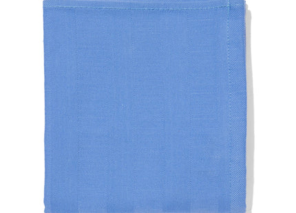 tea towel 65x65 cotton blue