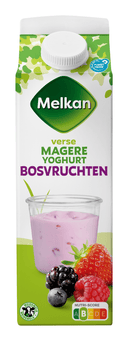 Melkan Magere vruchtenyoghurt bosvruchten