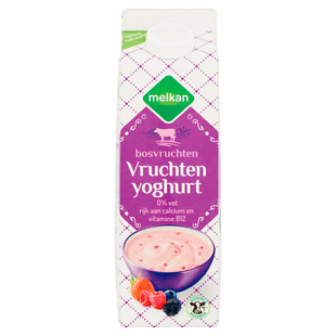 Melkan Fettarmer Fruchtjoghurt Waldfrüchte