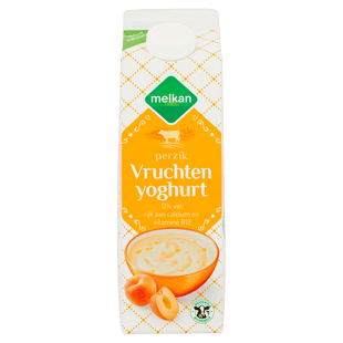 Melkan Fettarmer Fruchtjoghurt Pfirsich