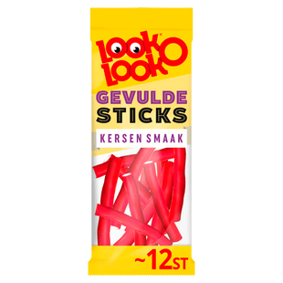 Look o Look Look-O-Look Gevulde Kersen Sticks