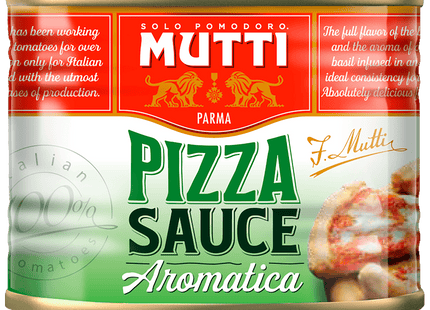 Mutti pizzasaus aromatizzata