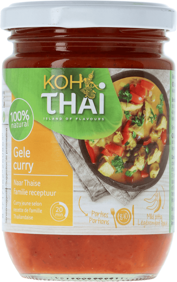 Koh Thai Curry pasta geel