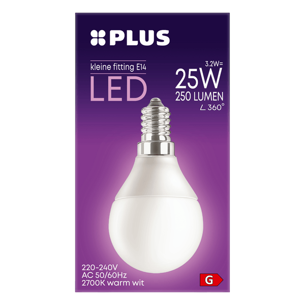 LED 25W Kogel E14 kleine fitting mat  Dutchshopper