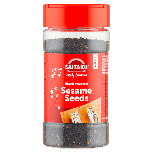 Saitaku Roasted Black Sesame Seeds
