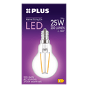 Lamp 25W Kogel kleine fitting helder
