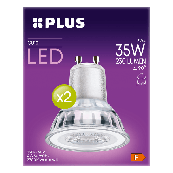 LED Lamp 35W GU10 Spot 2-Pack