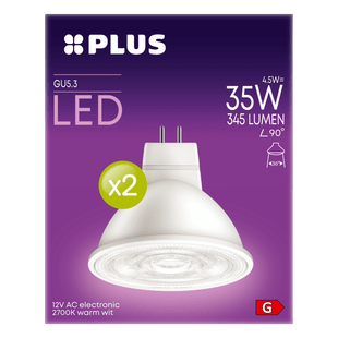 LED 35W GU5.3 12V 2PK