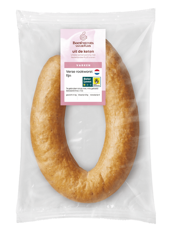 Boerentrots Frische feine Rauchwurst