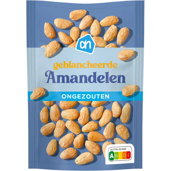Geblancheerde amandelen ongezouten