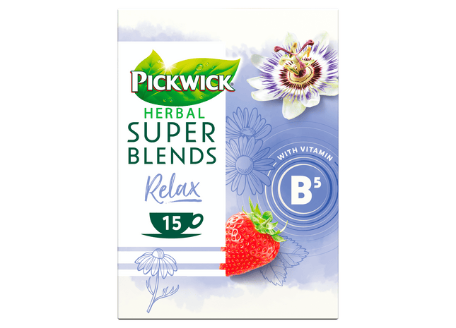 Pickwick Super-Mischungen entspannen Kräutertee