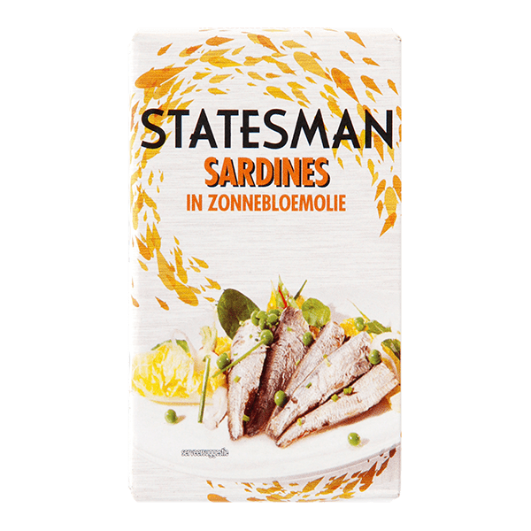 Statesman Sardientjes in zonnebloemolie