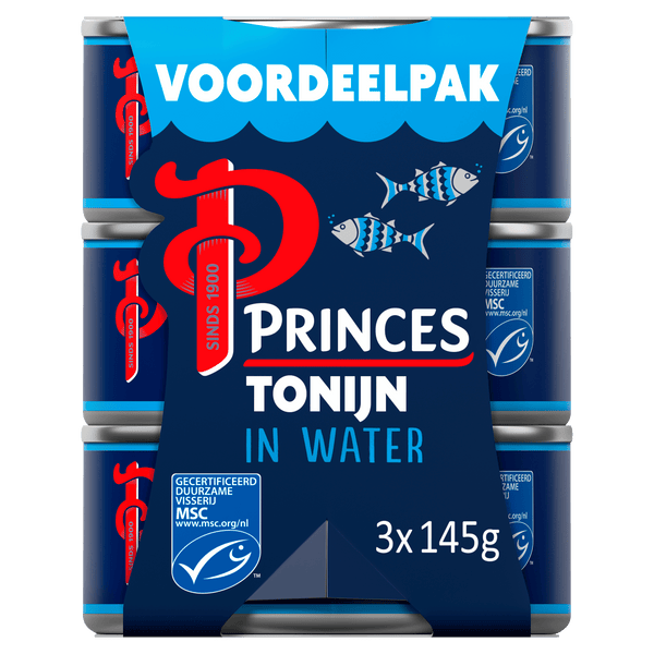 Princes Tonijnstukken in water MSC 3 p