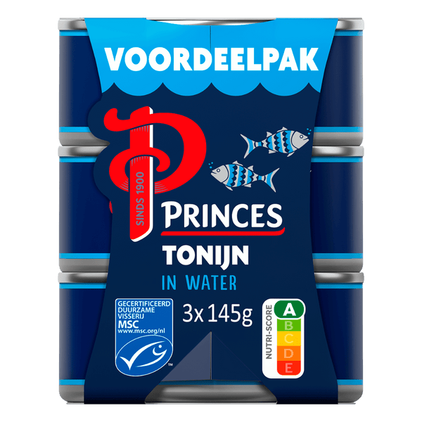 Princes Tuna Chunks in Water MSC 3 pcs
