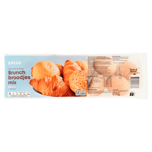 Brunch bread rolls mix