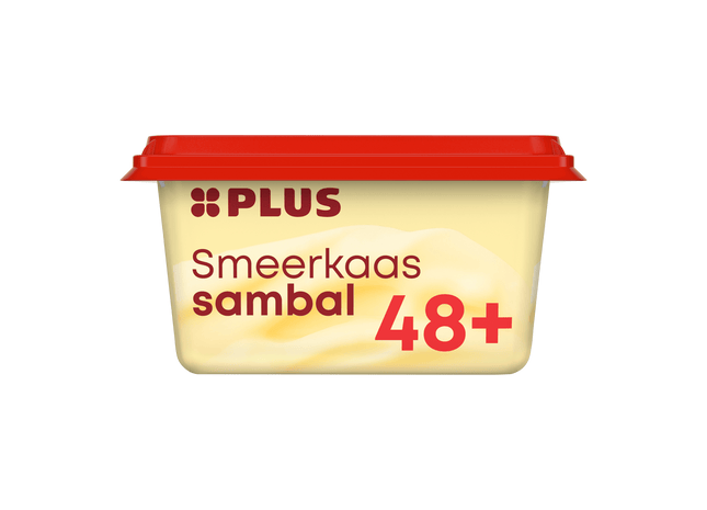 Smeerkaas 48+ sambal 100gr