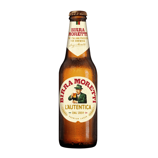 Birra Moretti L'Autentica Bierflasche