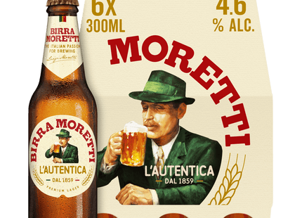 Birra Moretti L'Autentica bier fles