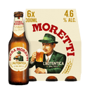 Birra Moretti L'Autentica Bierflasche