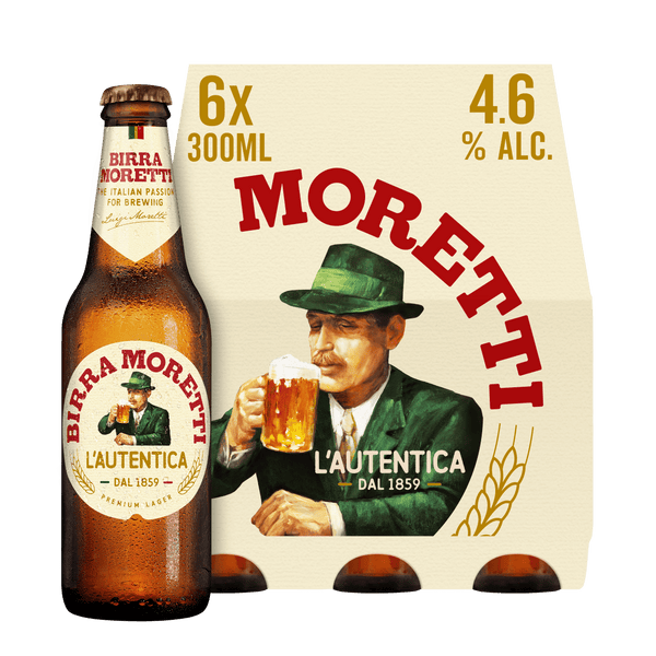 Birra Moretti L'Autentica bier fles