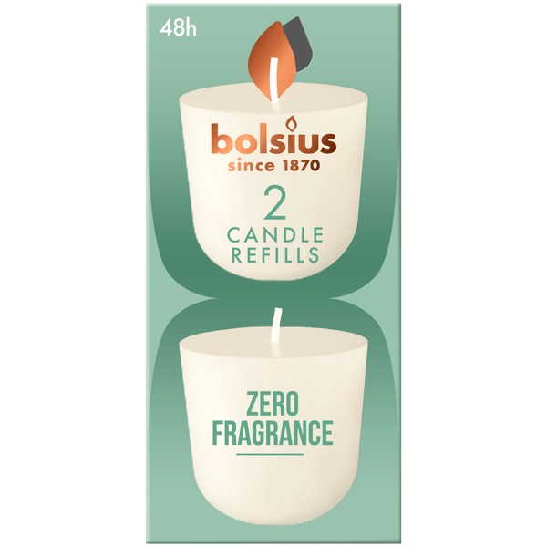 Bolsius Navulling Clean Light pack 2 Zero