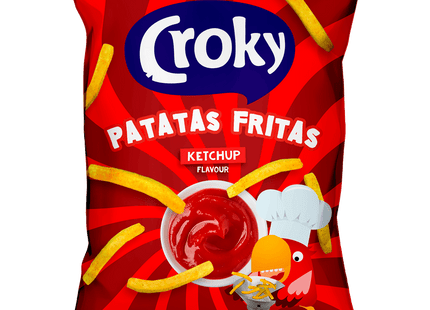 Croky Patatas Fritas Ketchup