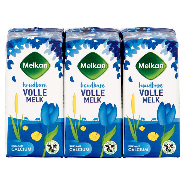 Melkan Volle melk 6x200ml