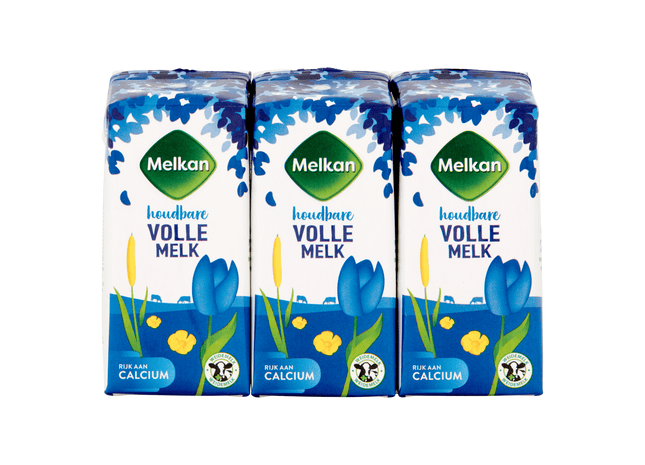 Melkan Volle melk 6x200ml