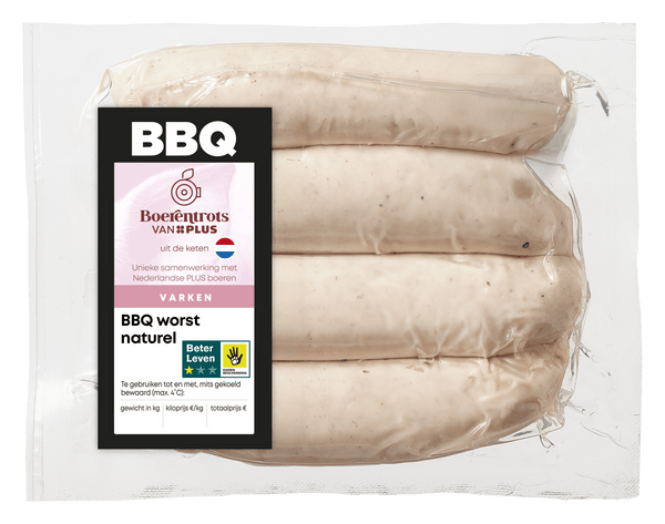 Boerentrots Grillwurst natur