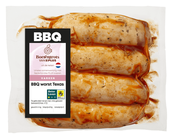 Boerentrots Texas BBQ Sausage