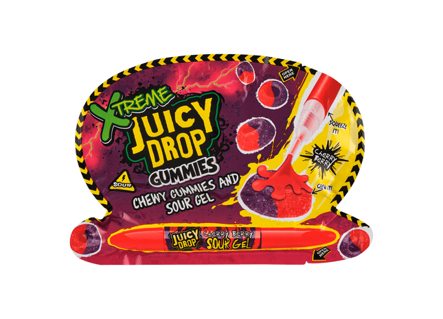 Bazooka Juicy drops gummies extreme