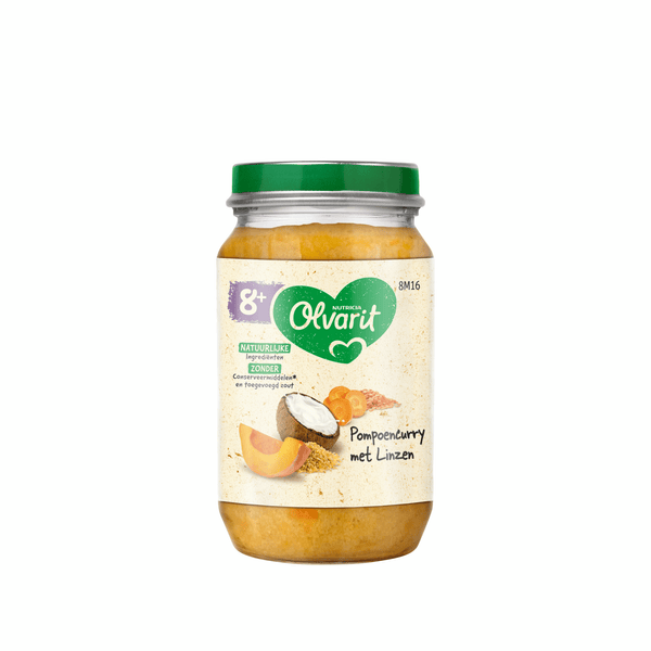 Olvarit 8M16 Kürbis-Curry mit Linsen