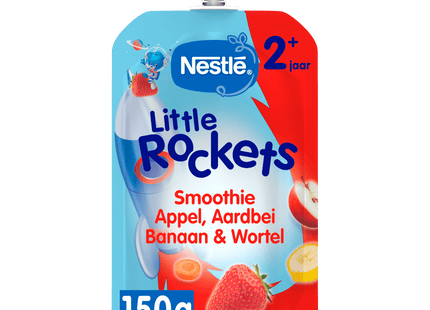 Nestlé Little Rockets knijp Aardbei +2j