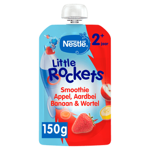 Nestlé Little Rockets knijp Aardbei +2j