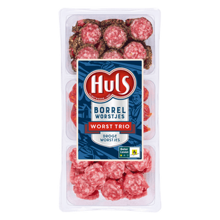 Huls Borrelworstjes trio