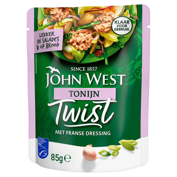 John West Twist MSC Tuna French Dressing 20x85g