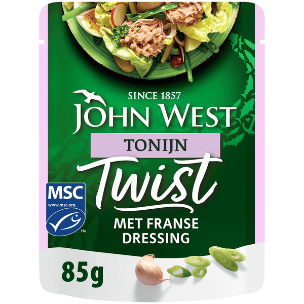 John West Twist MSC Tuna French Dressing 20x85g